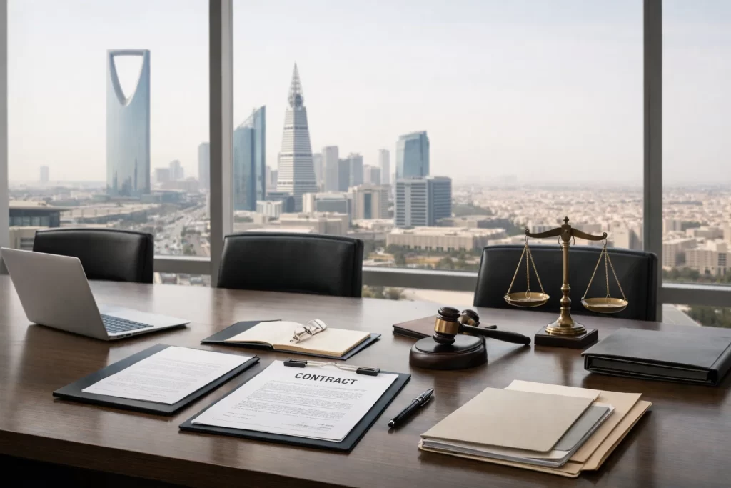 Commercial Lawyer in Riyadh – Contracts, Litigation & Arbitration Services