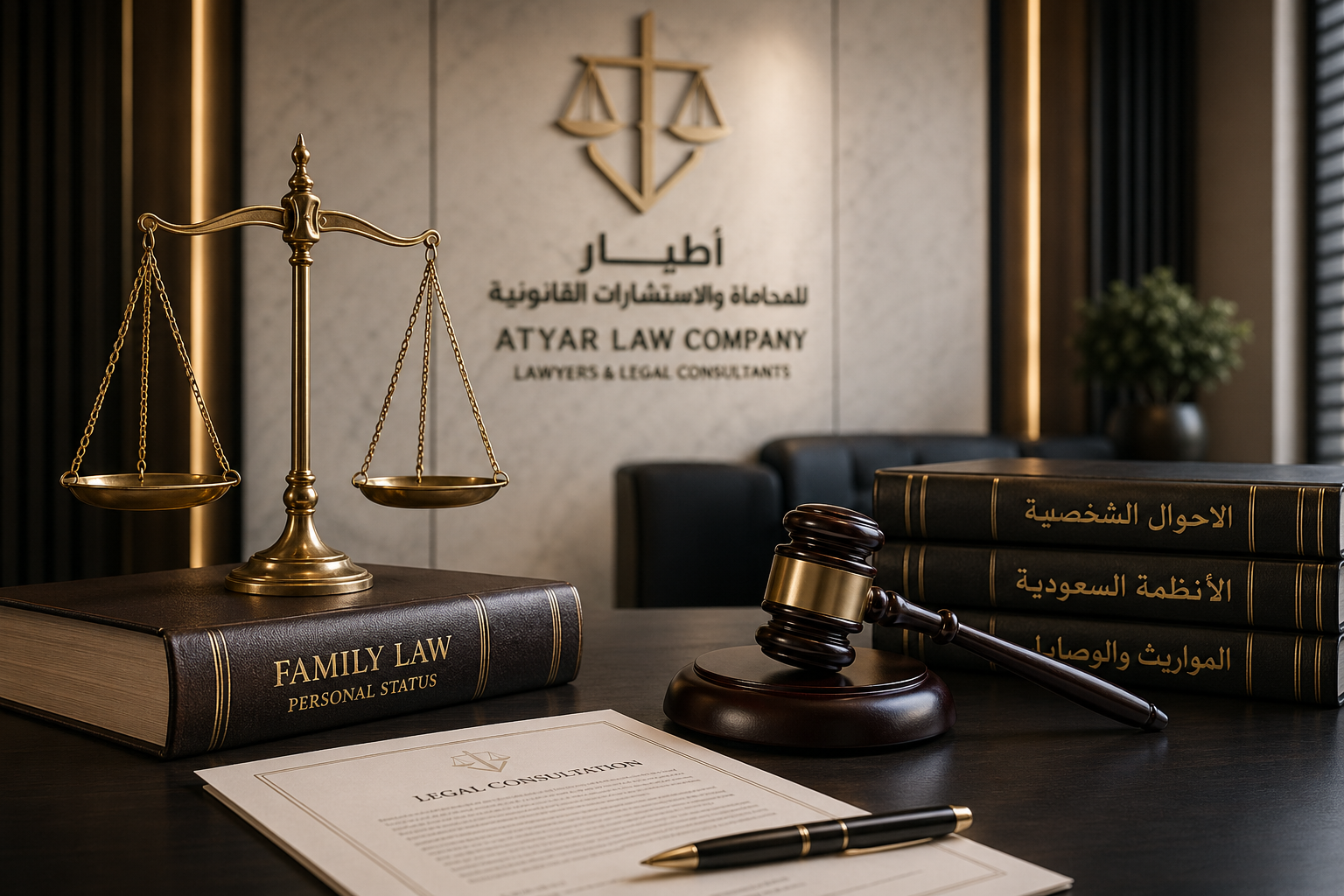 Atyar Law company delivers trusted legal solutions in Saudi Arabia with a team of experienced lawyers, consultants, and former judges specializing in corporate law, arbitration, and dispute resolution