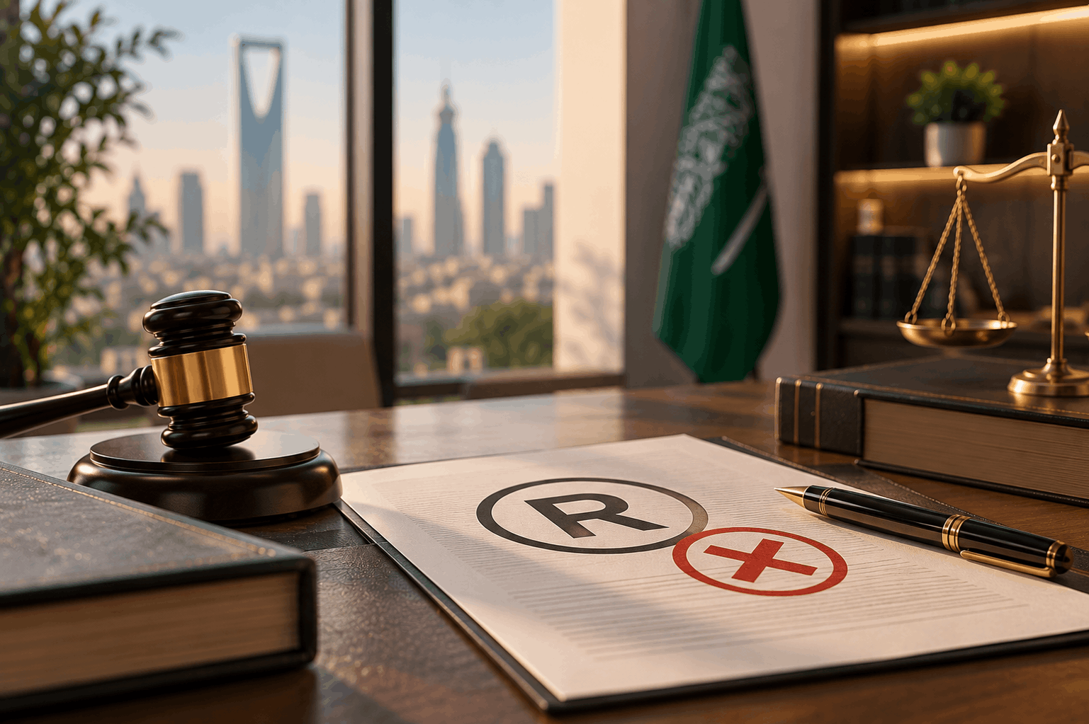 دراسة قانونية لقرار رفض تسجيل علامة تجارية وطلب إلغاء القرار الإداري في السعودية