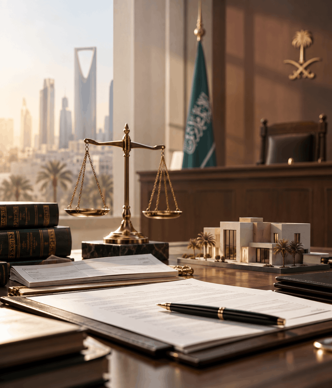 نزاع مالي وعقاري أمام القضاء السعودي تمثله شركة أطيار للمحاماة