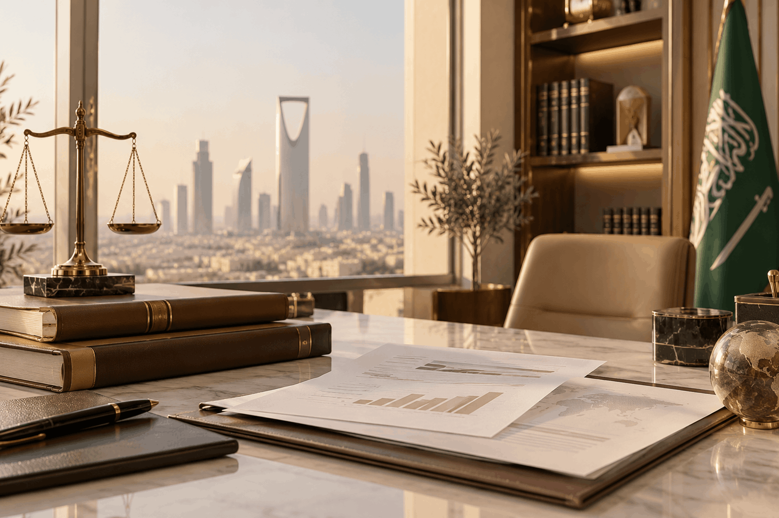 مكتب قانوني سعودي يرمز إلى نزاع استثماري تجاري لاسترداد رأس مال بقيمة 163,120 ريال في الرياض