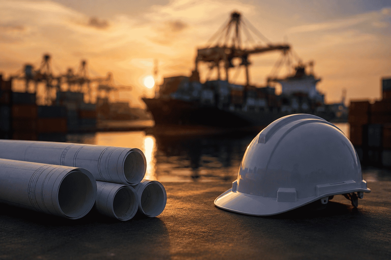 Arbitration dispute involving construction and logistics services for an industrial project in Yanbu