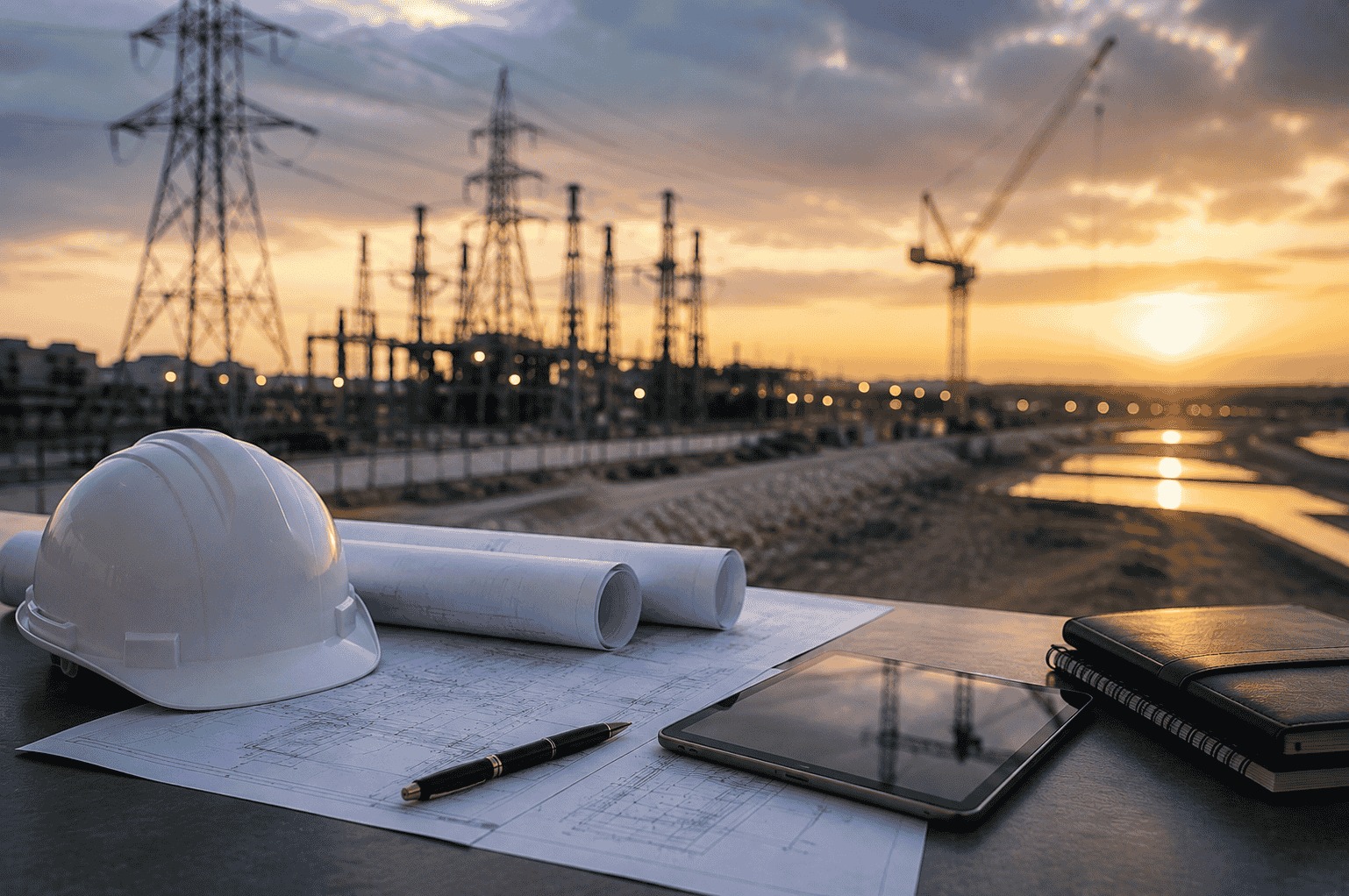 Commercial arbitration dispute involving infrastructure construction and medium-voltage electrical works in Jazan